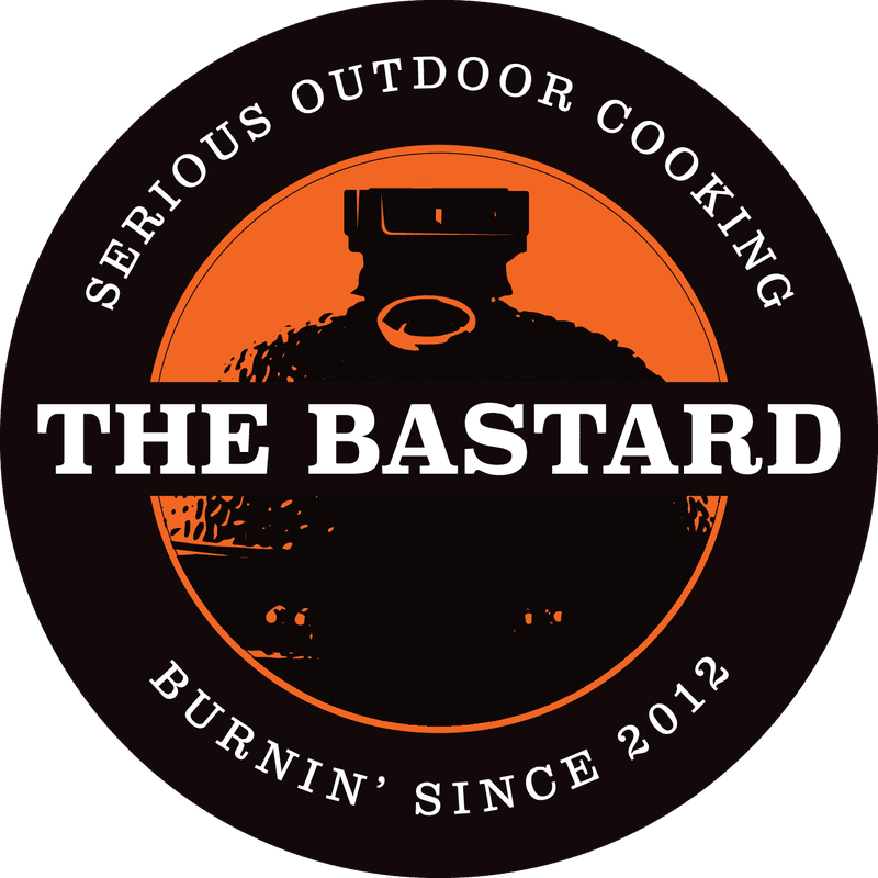 Cast Iron Sizzling Plate & Holder The Bastard